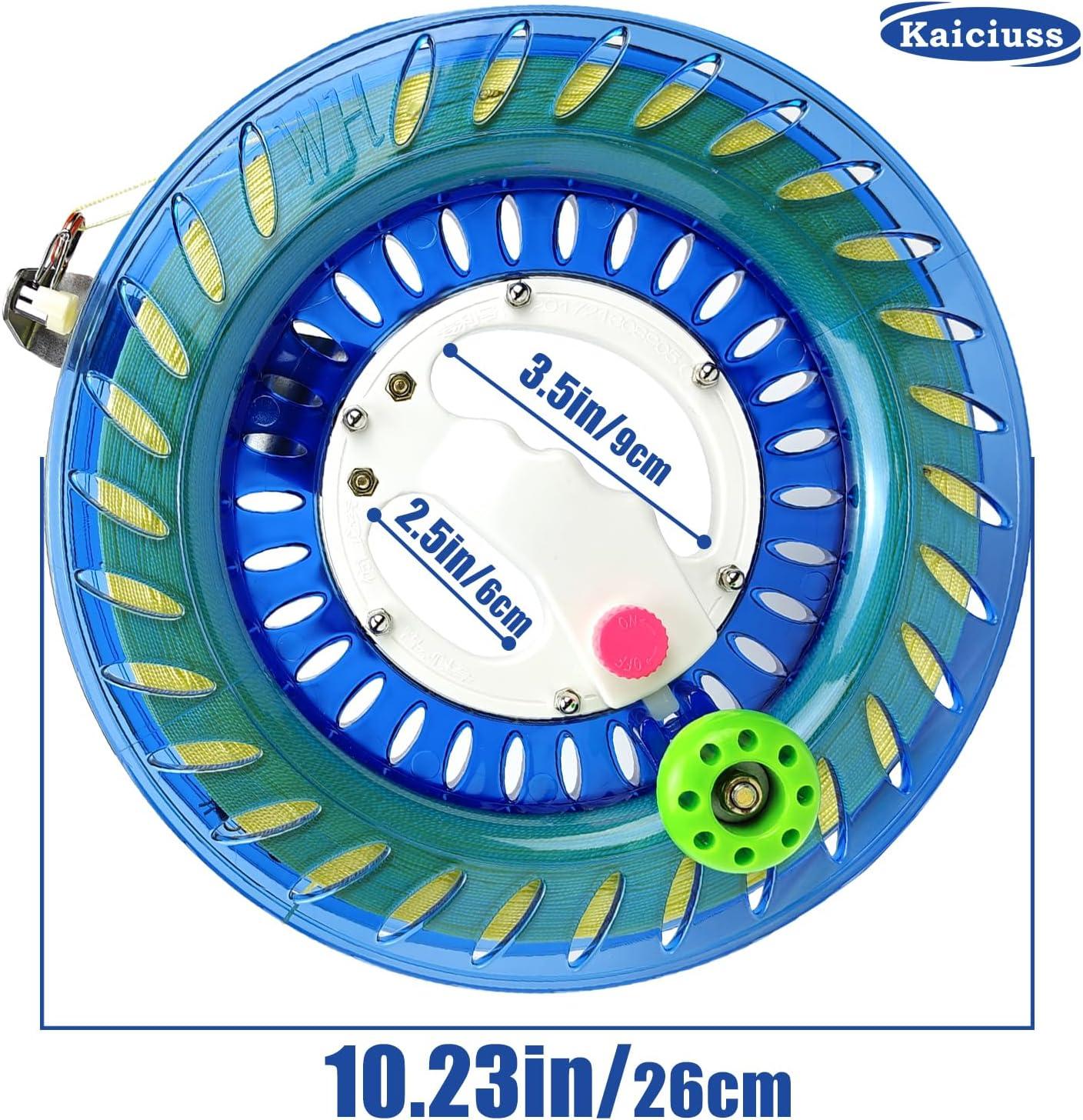 image:imageKite Reel Winder with Line Kite String Reel for Kids amp Adults Easy to Use Kite String and Spool it Comes with Durable Kite Thread and Connector102 inch