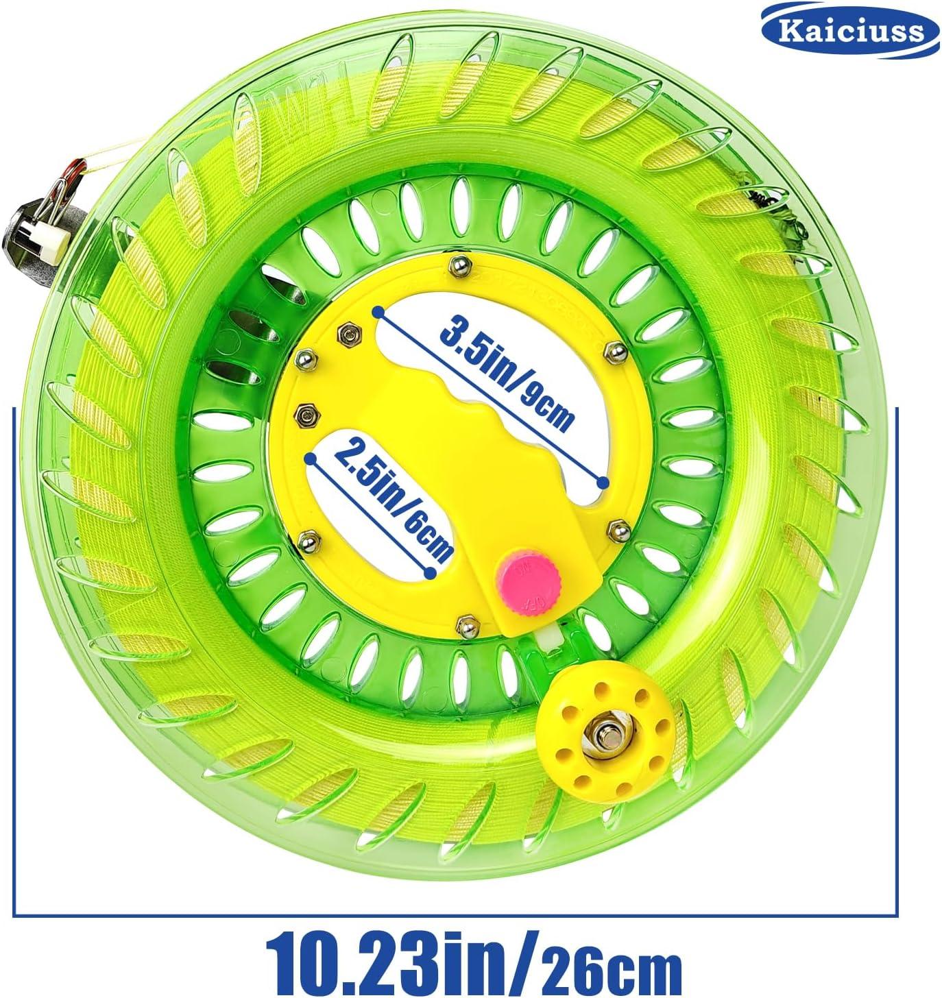 image:imageKite Reel Winder with Line Kite String Reel for Kids amp Adults Easy to Use Kite String and Spool it Comes with Durable Kite Thread and Connector102 inch