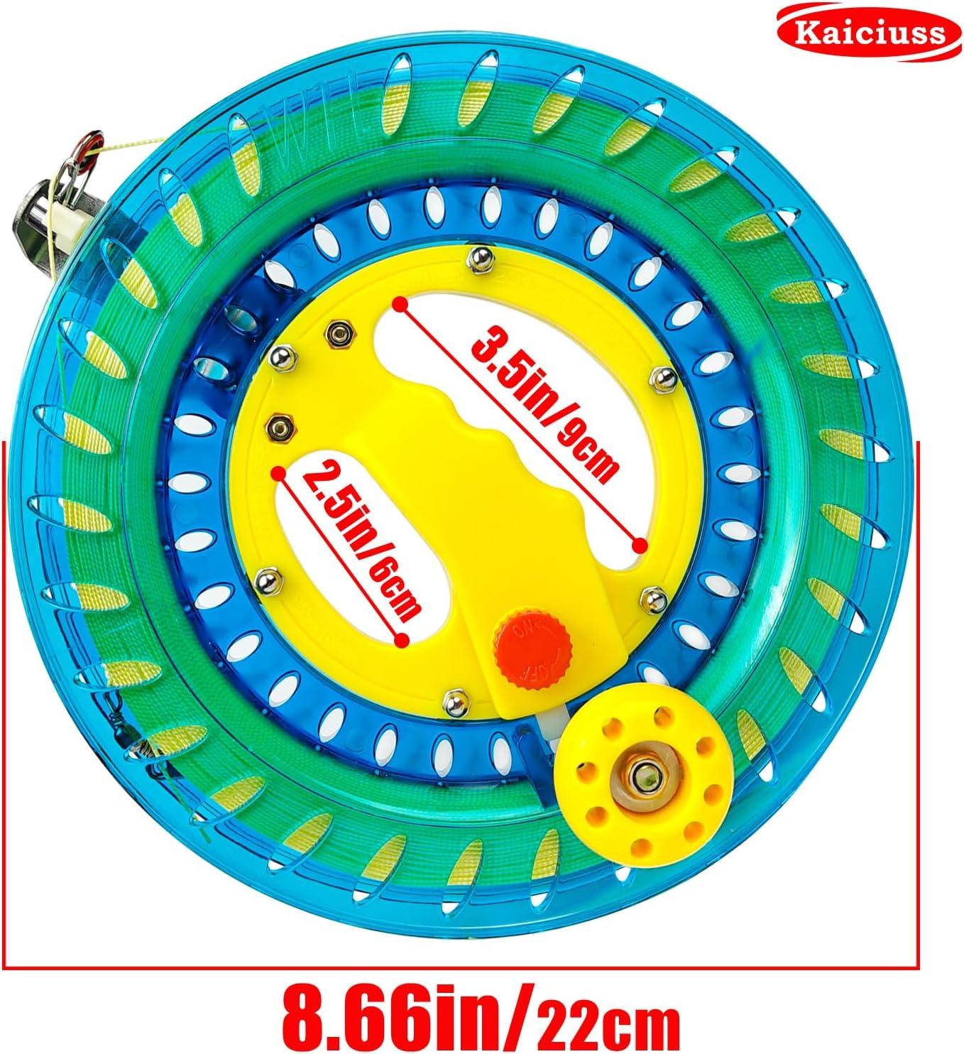 image:imageKite Reel Winder with Line Kite String Reel for Kids amp Adults Easy to Use Kite String and Spool it Comes with Durable Kite Thread and Connector87 inch