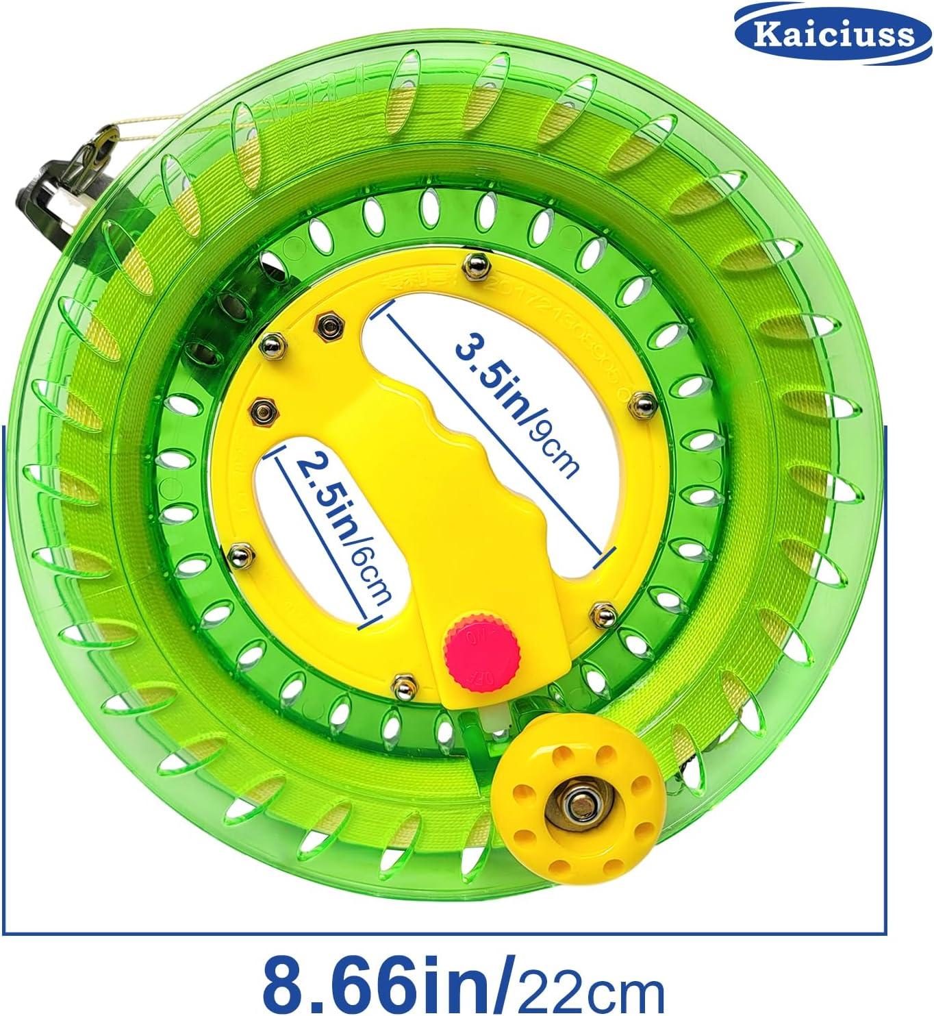 image:imageKite Reel Winder with Line Kite String Reel for Kids amp Adults Easy to Use Kite String and Spool it Comes with Durable Kite Thread and Connector87 inch