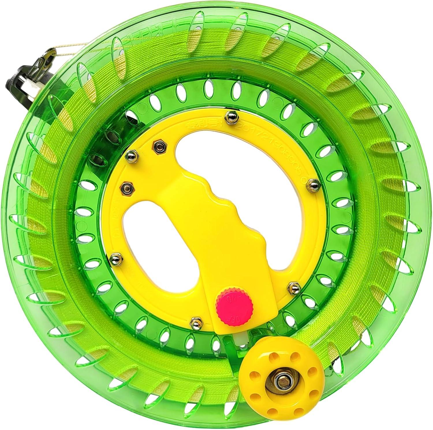 image:imageKite Reel Winder with Line Kite String Reel for Kids amp Adults Easy to Use Kite String and Spool it Comes with Durable Kite Thread and Connector87 inch