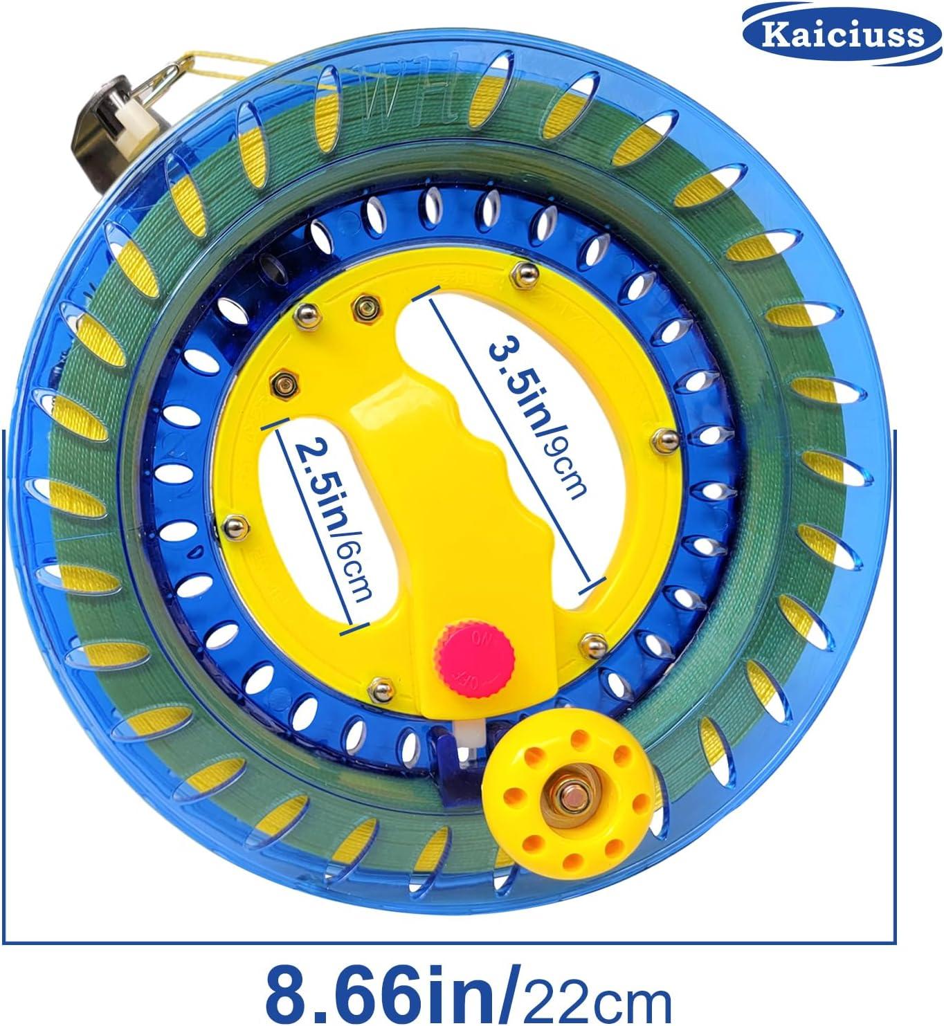 image:imageKite Reel Winder with Line Kite String Reel for Kids amp Adults Easy to Use Kite String and Spool it Comes with Durable Kite Thread and Connector87 inch