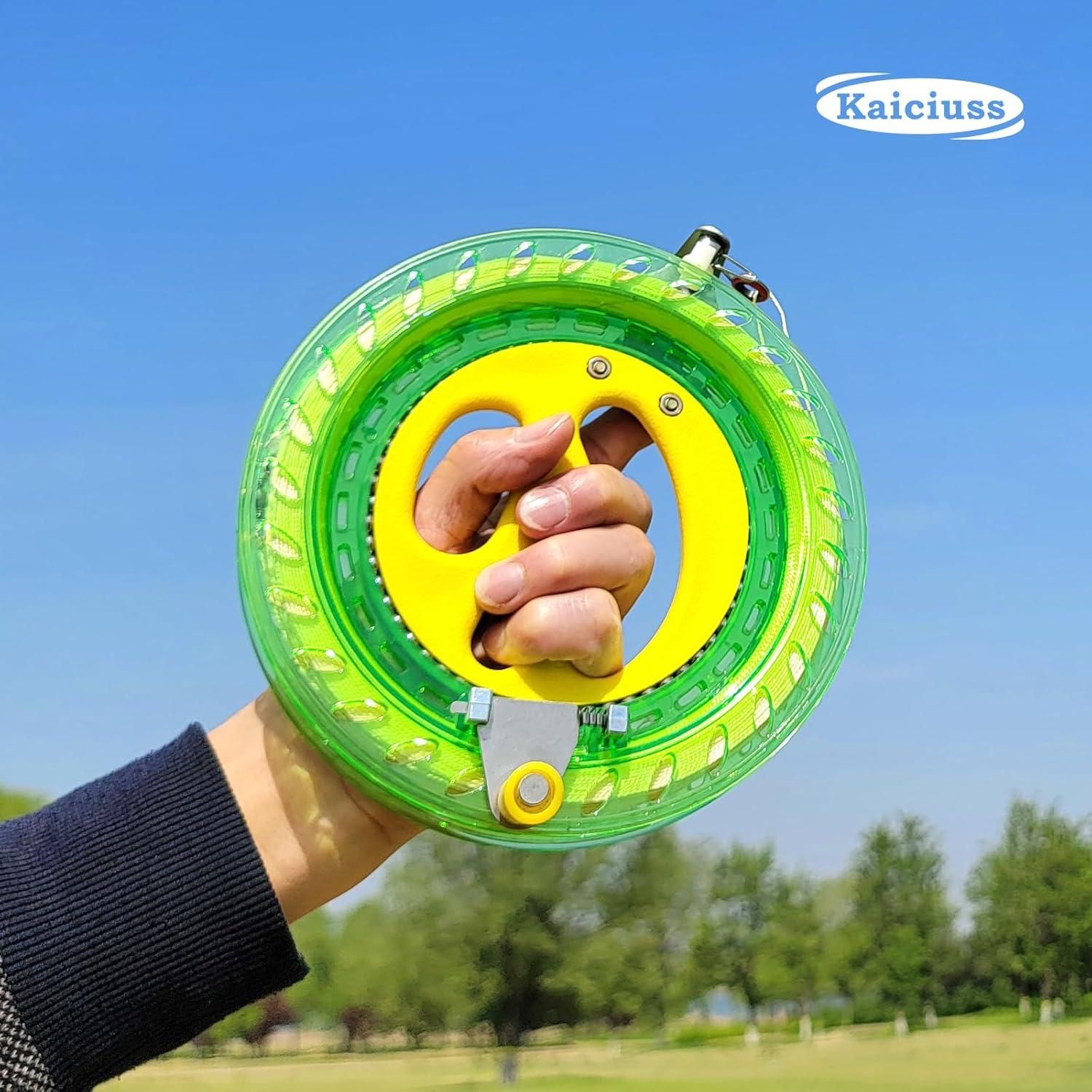 image:imageLarge Delta Kite Easy to Fly with Kite Reel Set Beach Kite amp Kite Spool for Kids amp Adults Single Line Triangle Kite with 71 Inch Kite Wheel KitGreen Blue Delta with Reels