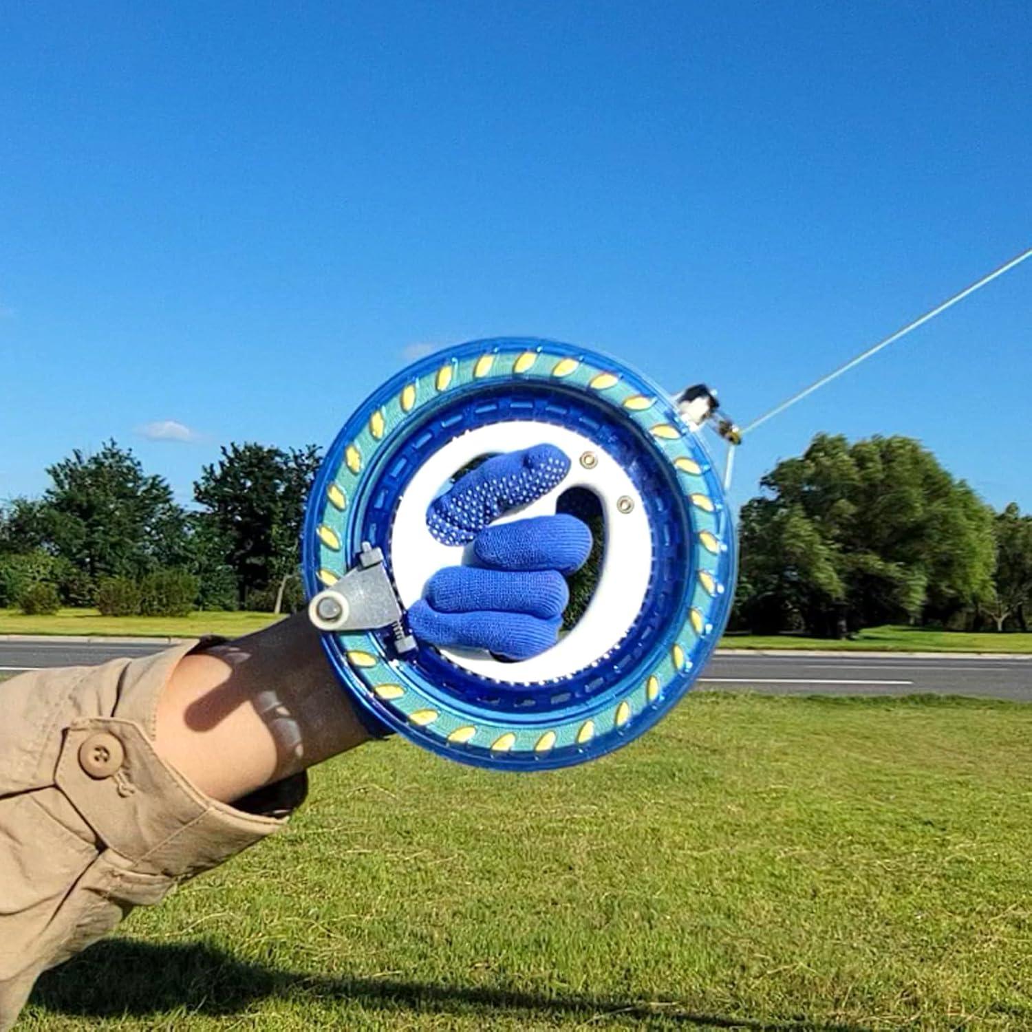 image:imageOctopus Kites for Kids amp Adults Easy to Fly 24x 158 Large Soft Kite Kit for Boys and Girls Single Line 3D Beach Kite Set for TeensPerfect for Outdoor ActivitiesPurple Octopus with Reel