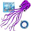 Purple Spotty Octopus with Reel