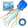 Blue Octopus with Reel