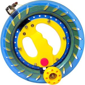 Kite Reel Winder with Line, Kite String Reel for Kids & Adults, Easy to Use Kite String and Spool, it Comes with Durable Kite Thread and Connector(8 inch)
